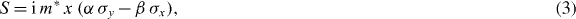 Equation (3)