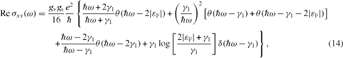 Equation (14)