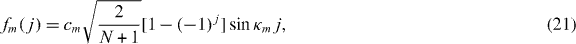 Equation (21)
