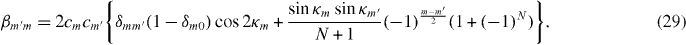 Equation (29)