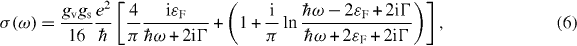 Equation (6)