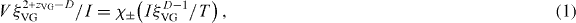 Equation (1)