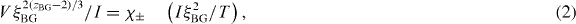 Equation (2)
