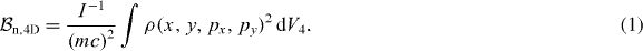 Equation (1)