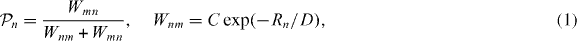 Equation (1)