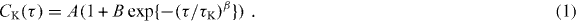 Equation (1)