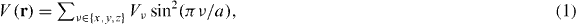 Equation (1)
