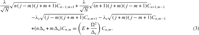 Equation (3)