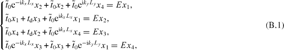 Equation (B.1)