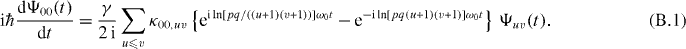 Equation (B.1)