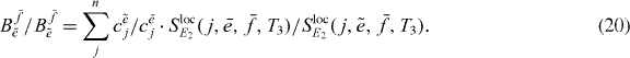 Equation (20)
