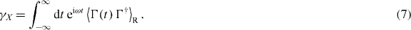 Equation (7)