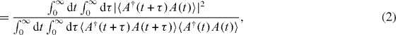 Equation (2)