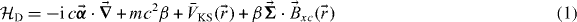 Equation (1)