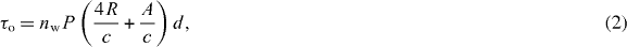 Equation (2)