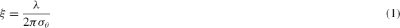 Equation (1)