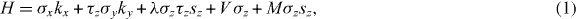 Equation (1)