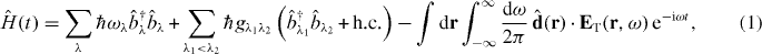 Equation (1)