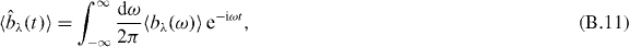 Equation (B.11)
