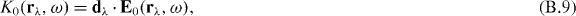 Equation (B.9)