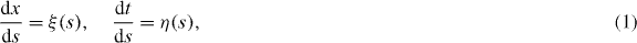 Equation (1)