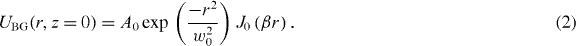 Equation (2)