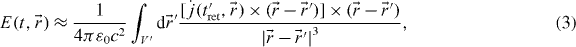 Equation (3)
