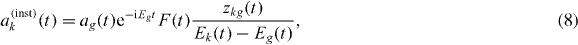 Equation (8)