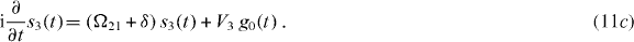 Equation (11c)