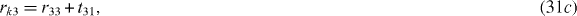 Equation (31c)