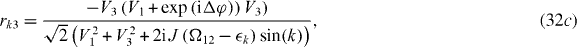Equation (32c)