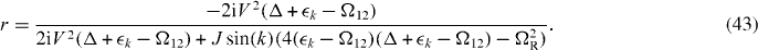 Equation (43)