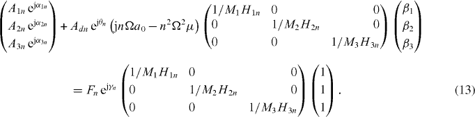 Equation (13)