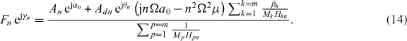 Equation (14)