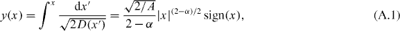 Equation (A.1)