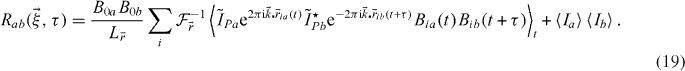 Equation (19)