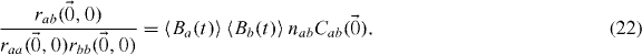 Equation (22)