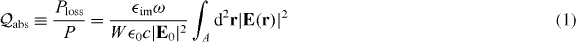 Equation (1)