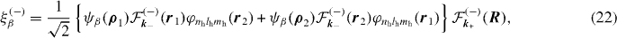 Equation (22)