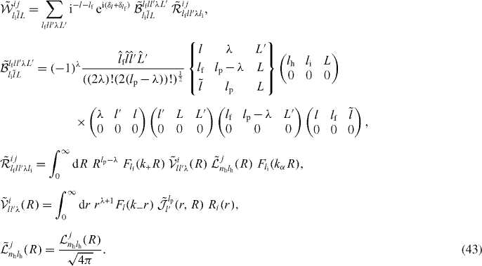 Equation (43)