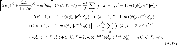 Equation (A.33)