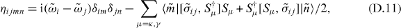Equation (D.11)