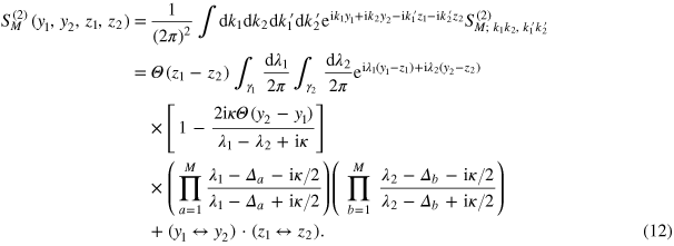 Equation (12)