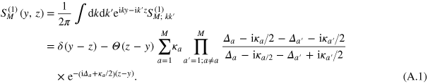 Equation (A.1)