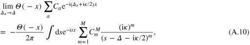 Equation (A.10)