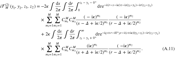 Equation (A.11)