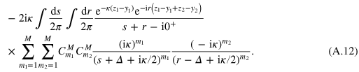 Equation (A.12)