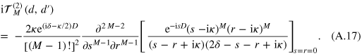 Equation (A.17)