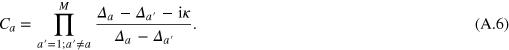 Equation (A.6)
