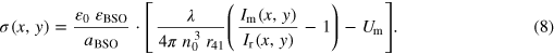 Equation (8)